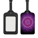 Sahasrara Chakra Spiritual Print Luggage Tag