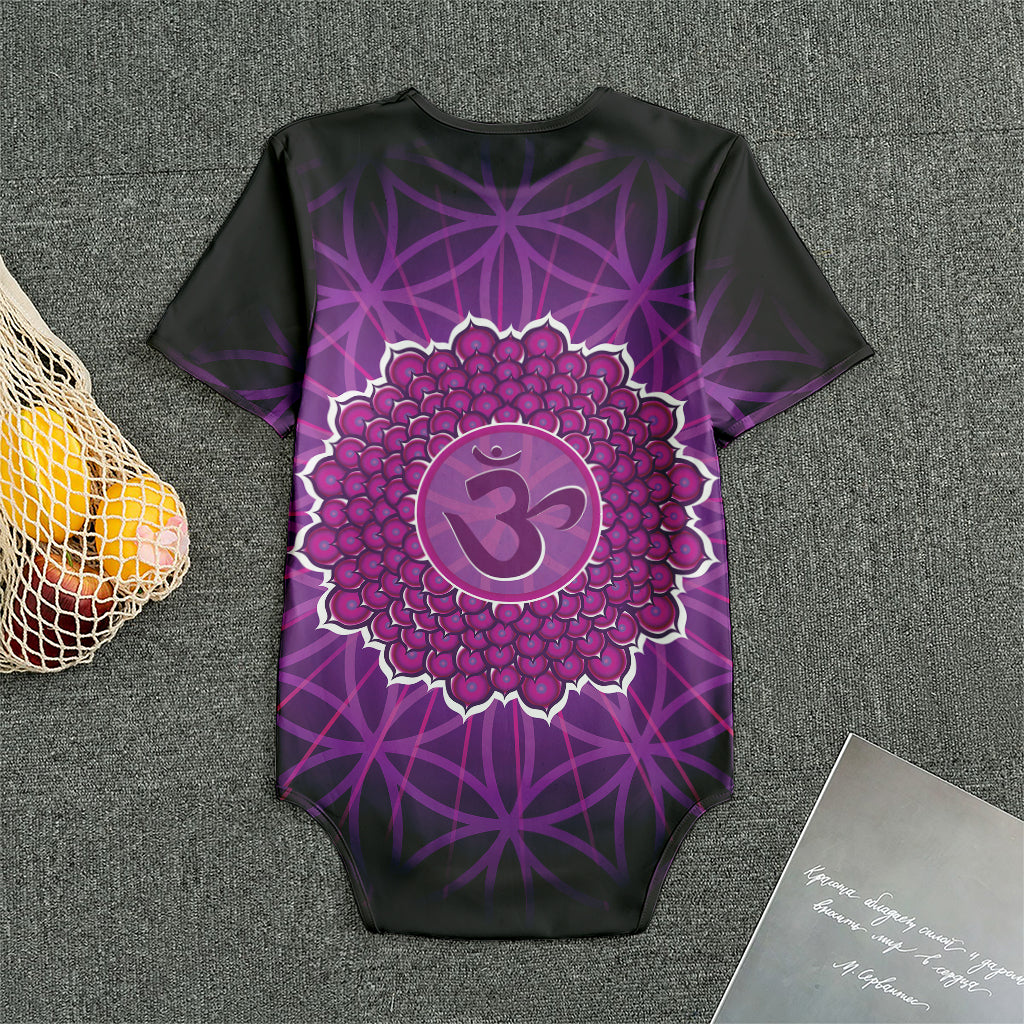 Sahasrara Chakra Spiritual Print Men's Bodysuit