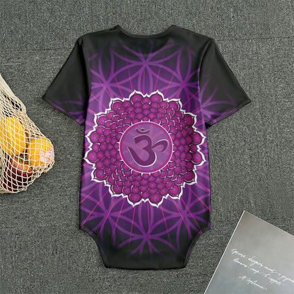 Sahasrara Chakra Spiritual Print Men's Bodysuit