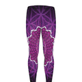 Sahasrara Chakra Spiritual Print Men's Leggings