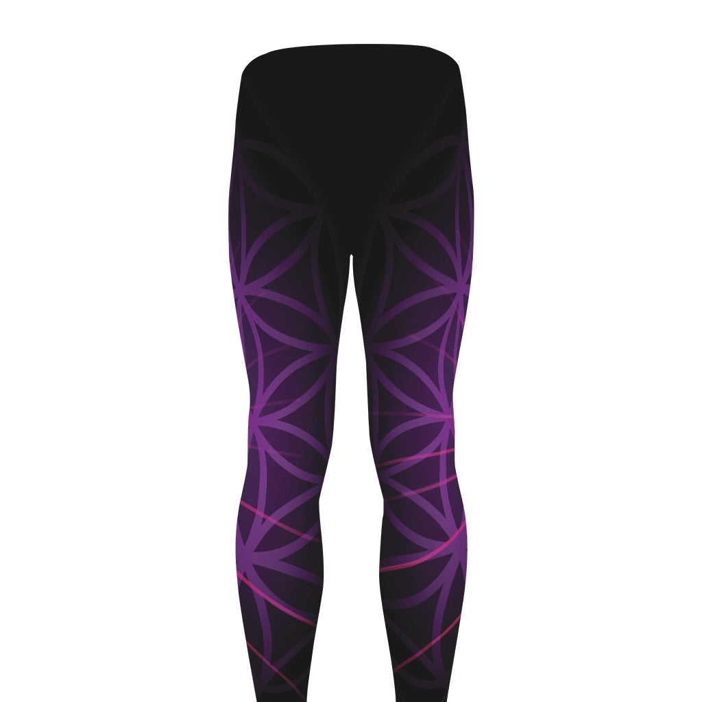 Sahasrara Chakra Spiritual Print Men's leggings