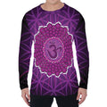 Sahasrara Chakra Spiritual Print Men's Long Sleeve T-Shirt