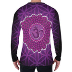 Sahasrara Chakra Spiritual Print Men's Long Sleeve T-Shirt