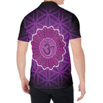 Sahasrara Chakra Spiritual Print Men's Shirt