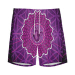 Sahasrara Chakra Spiritual Print Men's Sports Shorts