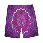 Sahasrara Chakra Spiritual Print Men's Sports Shorts