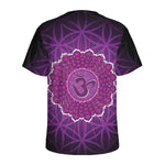 Sahasrara Chakra Spiritual Print Men's Sports T-Shirt