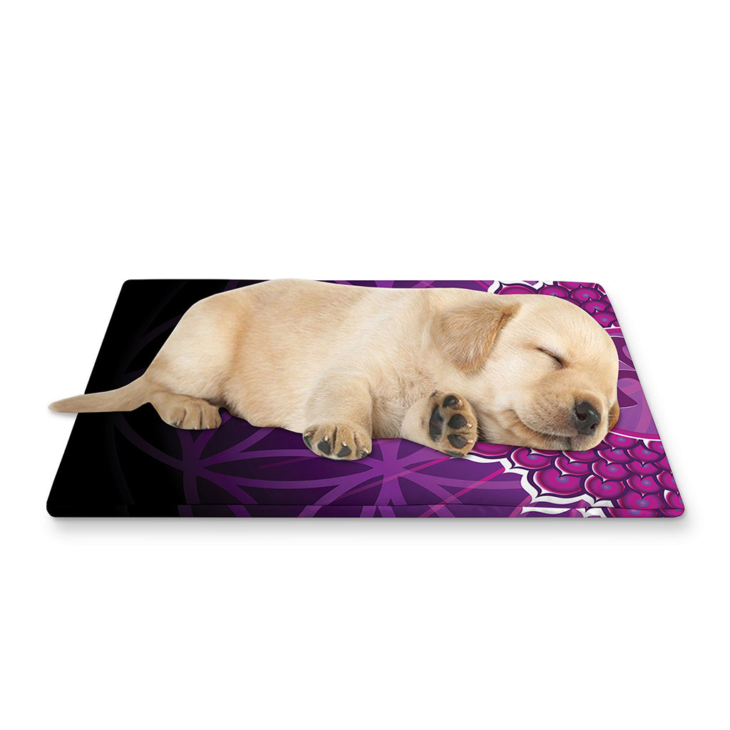 Sahasrara Chakra Spiritual Print Pet Cooling Mat Cover