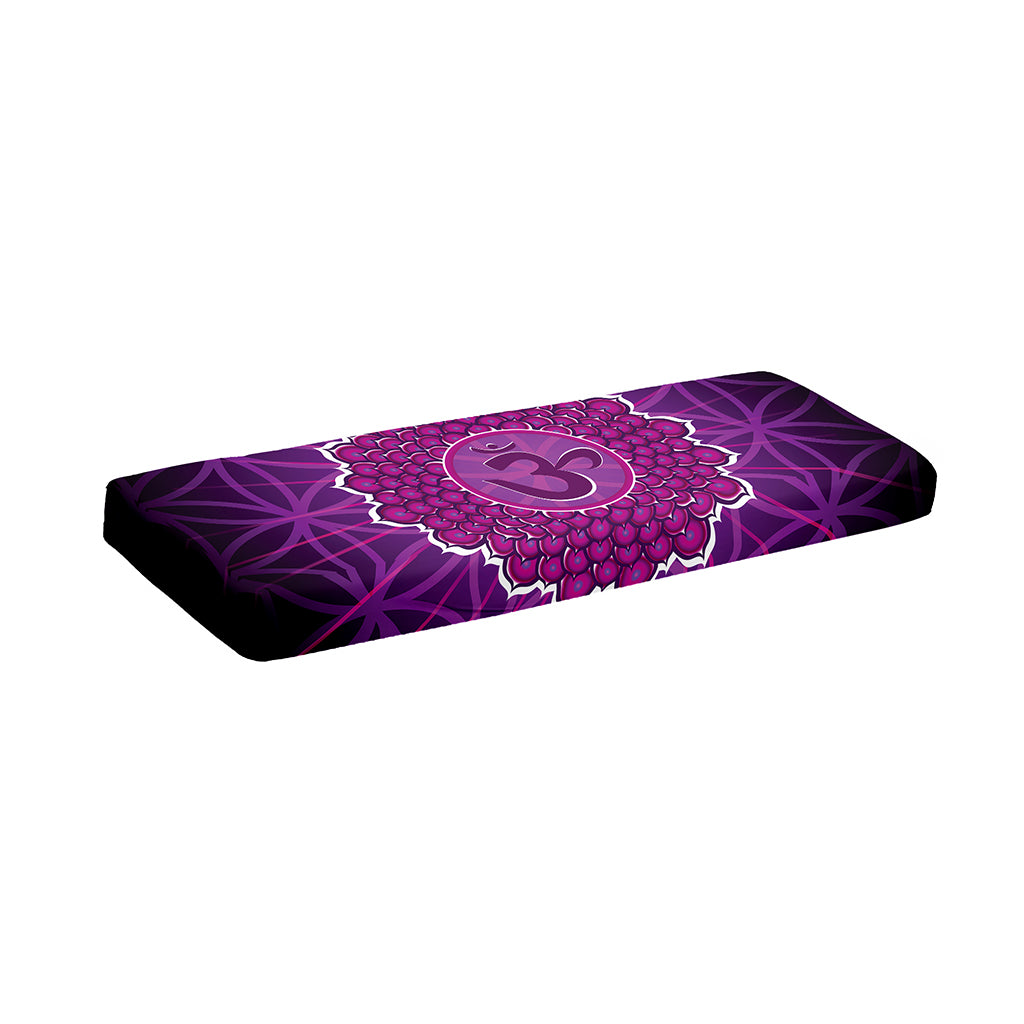 Sahasrara Chakra Spiritual Print Piano Keyboard Cover