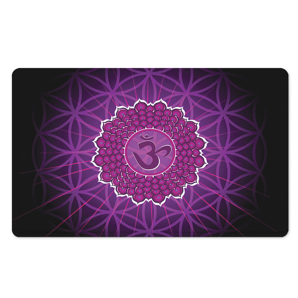 Sahasrara Chakra Spiritual Print Polyester Doormat