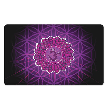 Sahasrara Chakra Spiritual Print Polyester Doormat