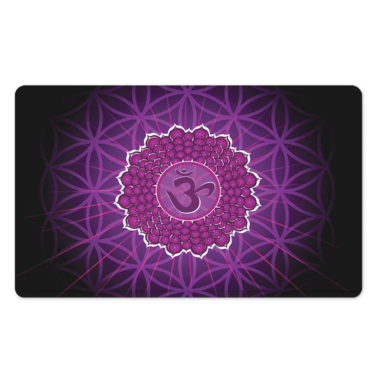 Sahasrara Chakra Spiritual Print Polyester Doormat