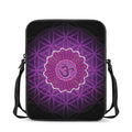 Sahasrara Chakra Spiritual Print Rectangular Crossbody Bag