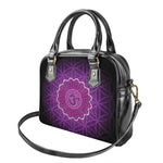 Sahasrara Chakra Spiritual Print Shoulder Handbag