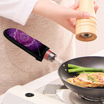 Sahasrara Chakra Spiritual Print Skillet Handle Cover