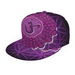 Sahasrara Chakra Spiritual Print Snapback Cap