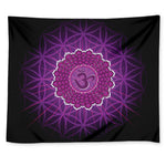 Sahasrara Chakra Spiritual Print Tapestry