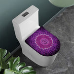 Sahasrara Chakra Spiritual Print Toilet Lid Cover