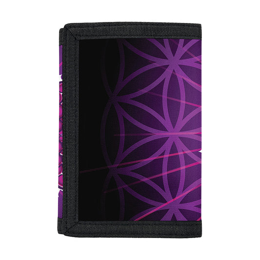 Sahasrara Chakra Spiritual Print Trifold Wallet