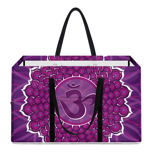 Sahasrara Chakra Spiritual Print Utility Tote Bag