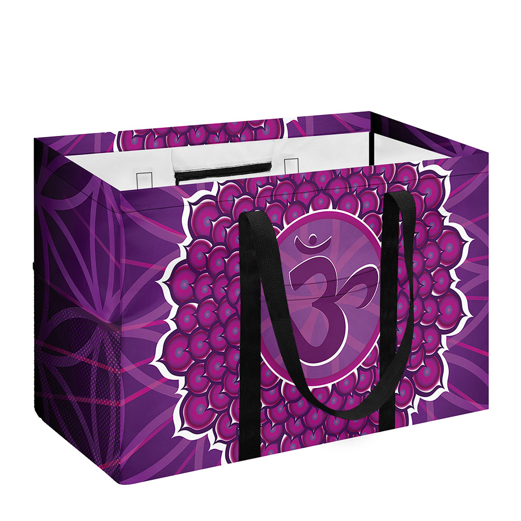 Sahasrara Chakra Spiritual Print Utility Tote Bag