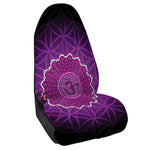 Sahasrara Chakra Spiritual Print Waterproof Car Seat Cover