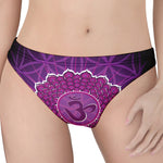 Sahasrara Chakra Spiritual Print Women's Thong