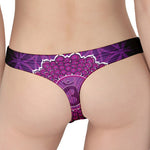 Sahasrara Chakra Spiritual Print Women's Thong