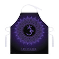 Sahasrara Chakra Symbol Print Adjustable Apron
