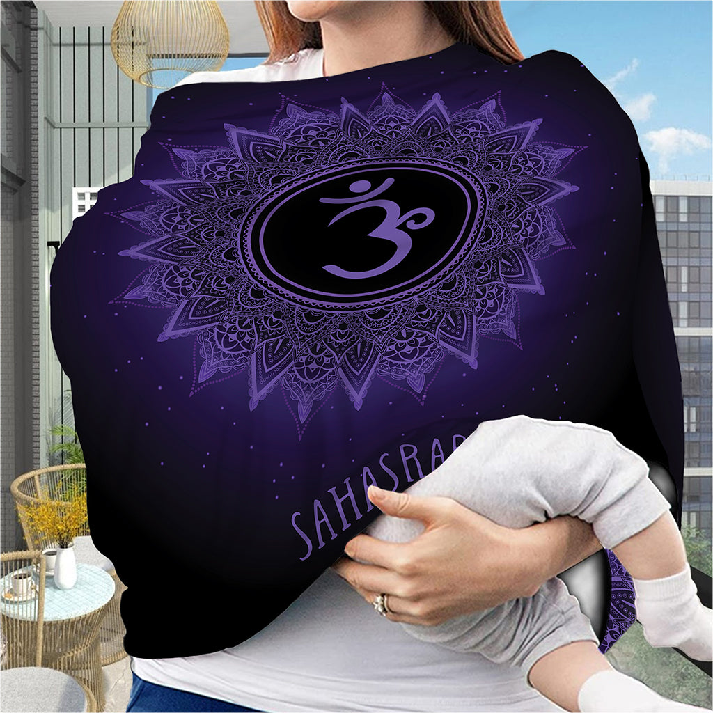 Sahasrara Chakra Symbol Print Baby Seat Cover