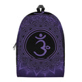 Sahasrara Chakra Symbol Print School Backpack