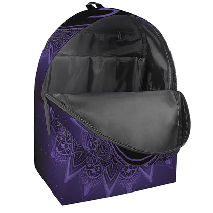 Sahasrara Chakra Symbol Print Backpack