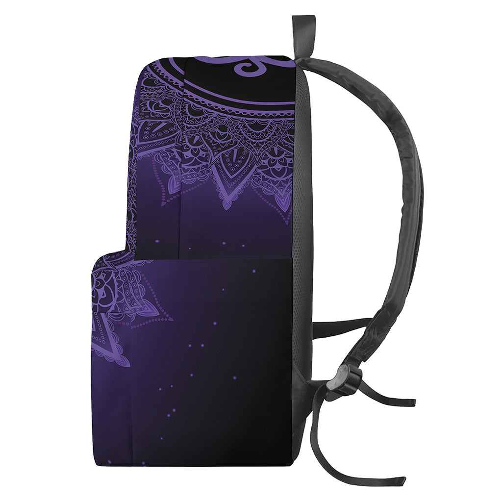 Sahasrara Chakra Symbol Print Backpack