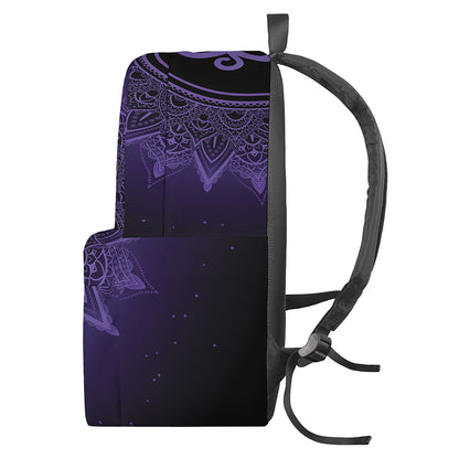 Sahasrara Chakra Symbol Print Backpack