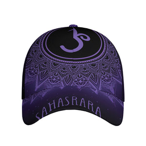 Sahasrara Chakra Symbol Print Baseball Cap