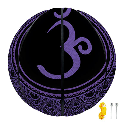 Sahasrara Chakra Symbol Print Basketball