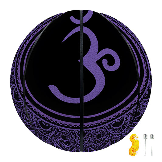 Sahasrara Chakra Symbol Print Basketball