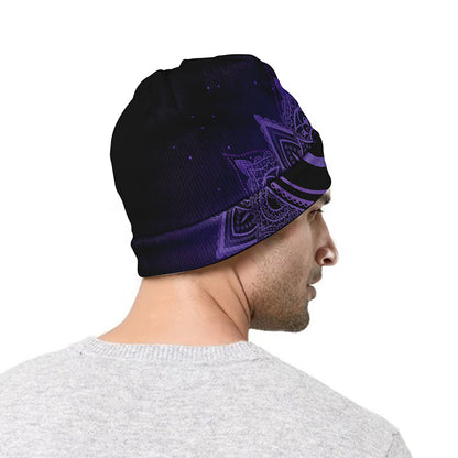 Sahasrara Chakra Symbol Print Beanie