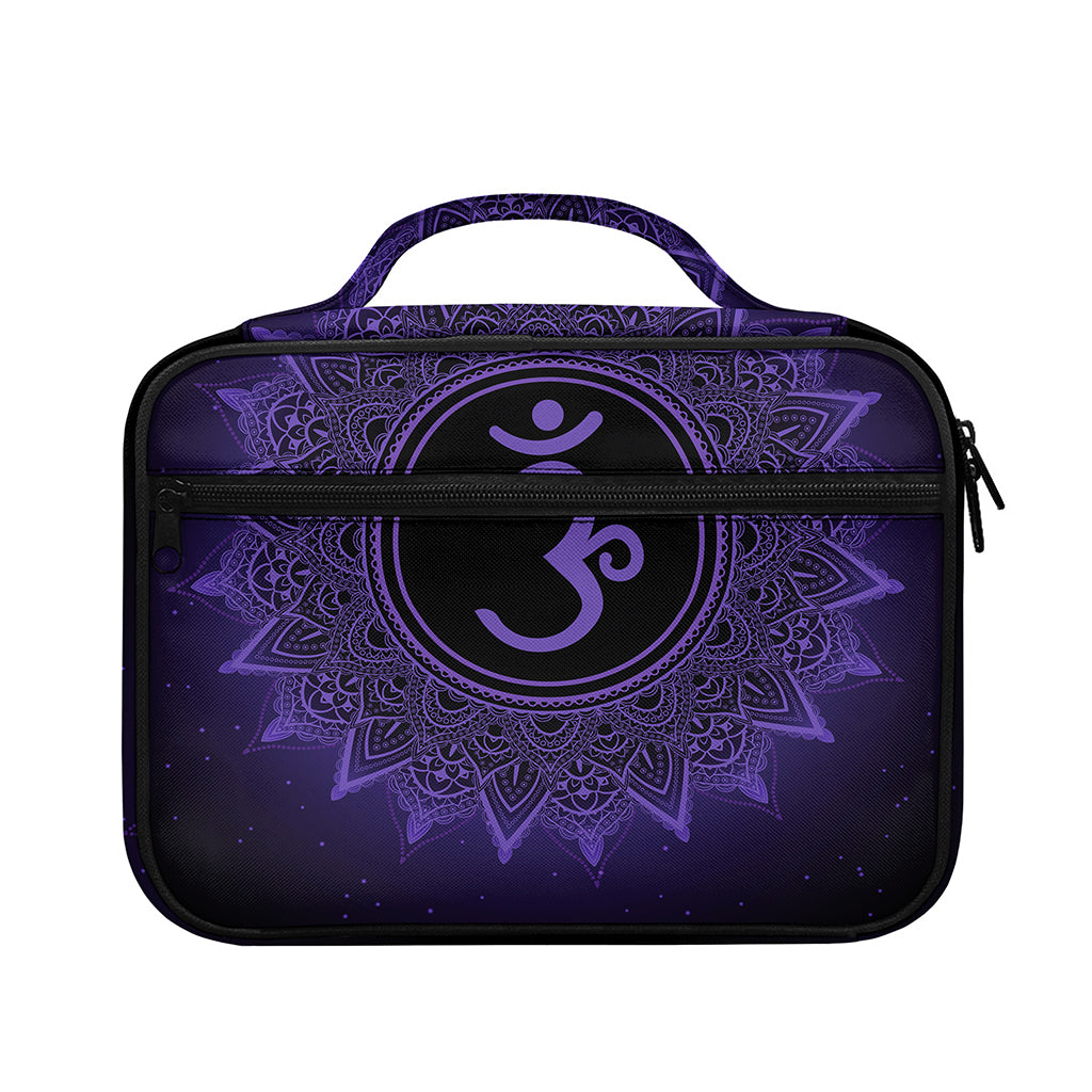 Sahasrara Chakra Symbol Print Briefcase Bible Bag