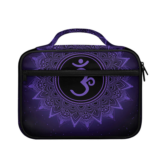 Sahasrara Chakra Symbol Print Briefcase Bible Bag