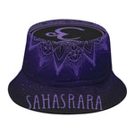 Sahasrara Chakra Symbol Print Bucket Hat