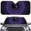 Sahasrara Chakra Symbol Print Car Windshield Sun Shade