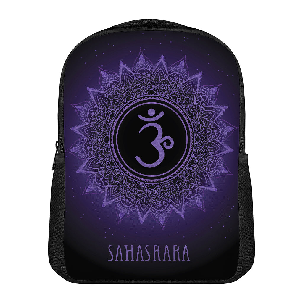 Sahasrara Chakra Symbol Print Casual Backpack