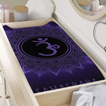 Sahasrara Chakra Symbol Print Changing Pad Cover
