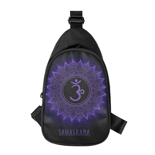 Sahasrara Chakra Symbol Print Chest Bag
