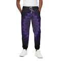 Sahasrara Chakra Symbol Print Cotton Sweatpants
