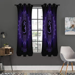 Sahasrara Chakra Symbol Print Curtain