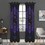 Sahasrara Chakra Symbol Print Curtain