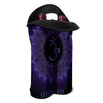 Sahasrara Chakra Symbol Print Double Neoprene Wine Tote