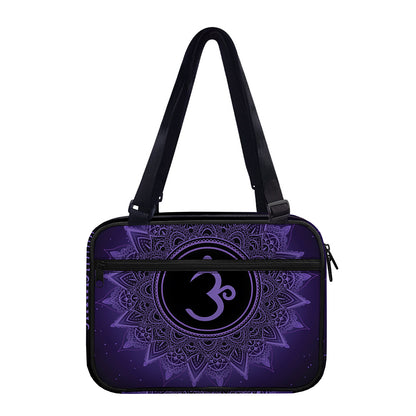Sahasrara Chakra Symbol Print Double Strap Bible Bag